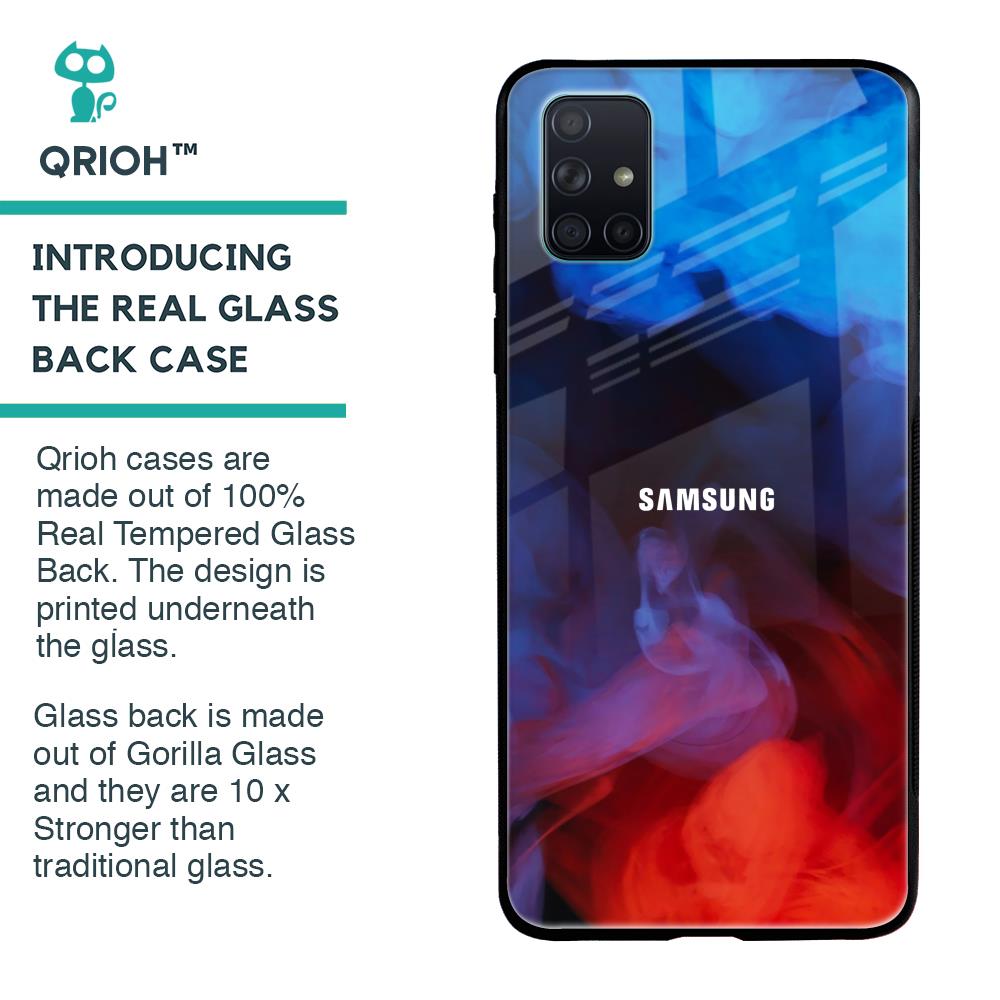 Dim Smoke Glass Case for Samsung Galaxy A51 - Main Image