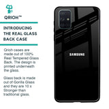 Jet Black Glass Case for Samsung Galaxy A51