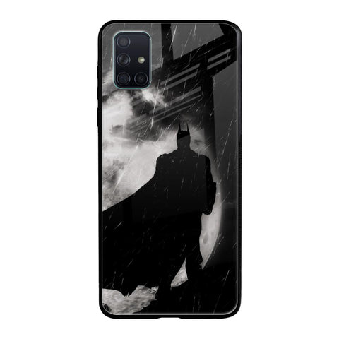 Dark Warrior Hero Samsung Galaxy A71 Glass Back Cover Online