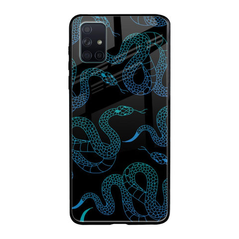 Serpentine Samsung Galaxy A71 Glass Back Cover Online