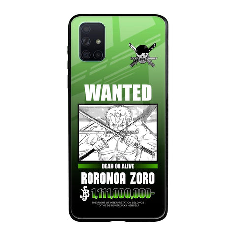 Zoro Wanted Samsung Galaxy A71 Glass Back Cover Online