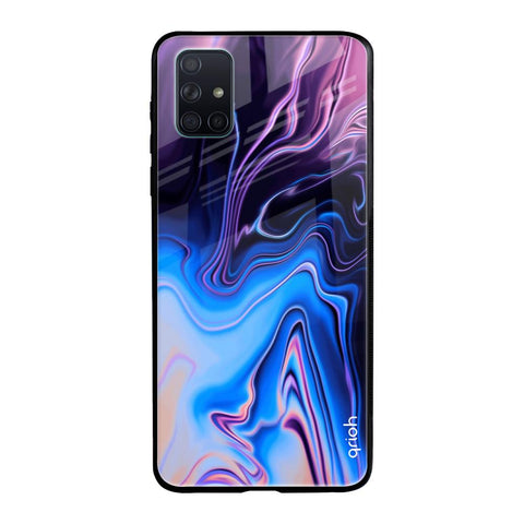 Psychic Texture Samsung Galaxy A71 Glass Back Cover Online