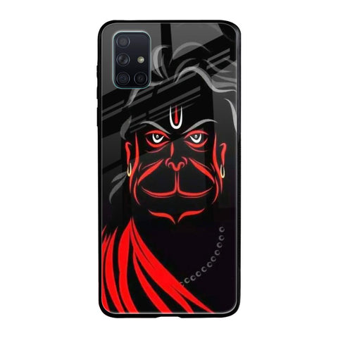 Lord Hanuman Samsung Galaxy A71 Glass Back Cover Online