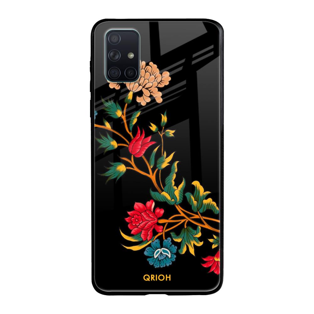 Dazzling Art Glass Case for Samsung Galaxy A71