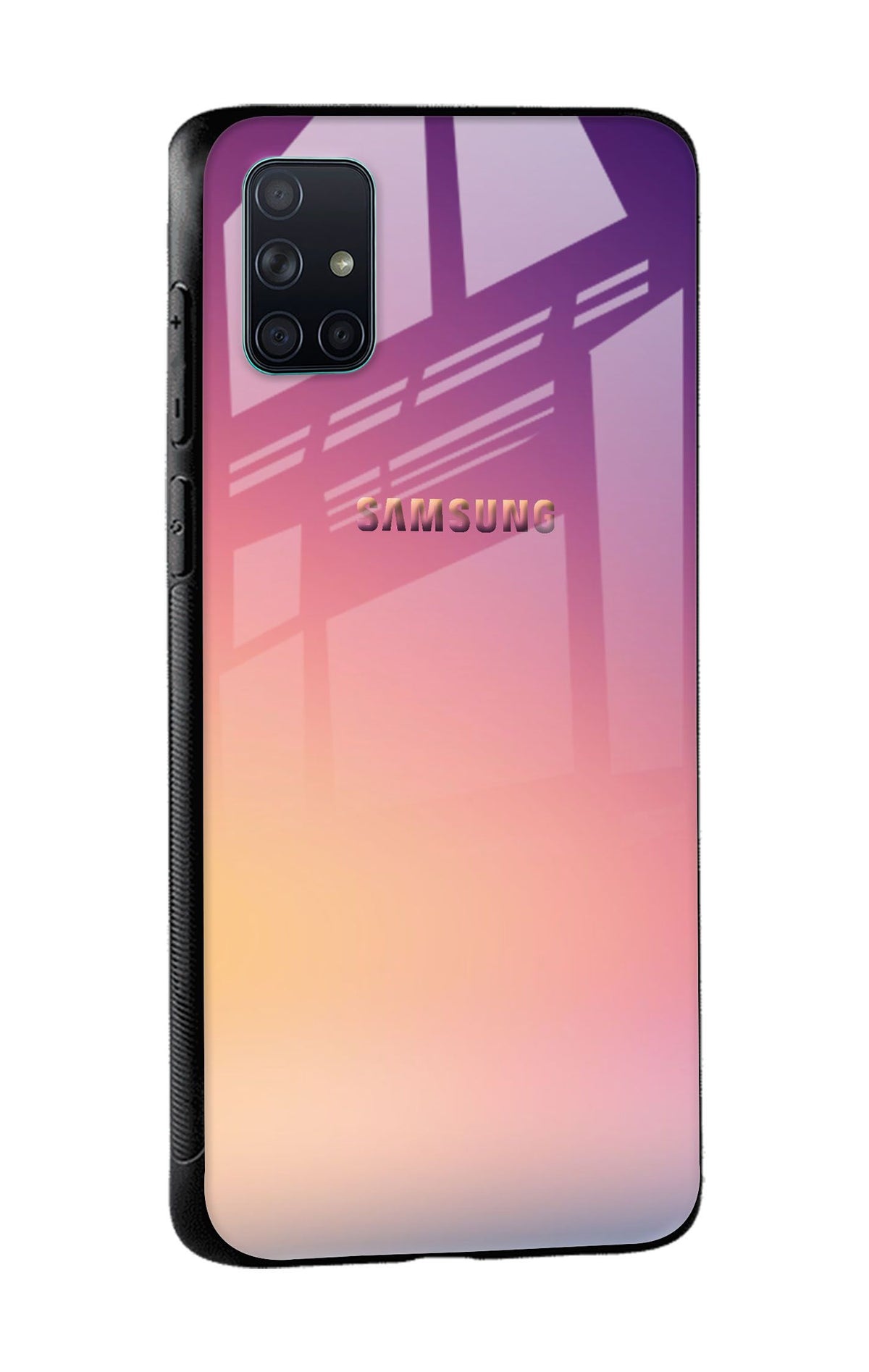 Lavender Purple Glass case for Samsung Galaxy A71