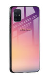 Lavender Purple Glass case for Samsung Galaxy A71