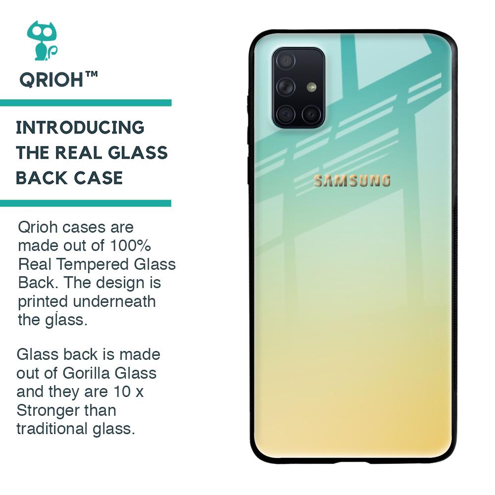 Cool Breeze Glass case for Samsung Galaxy A71