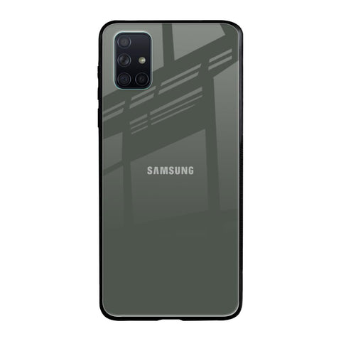 Charcoal Samsung Galaxy A71 Glass Back Cover Online