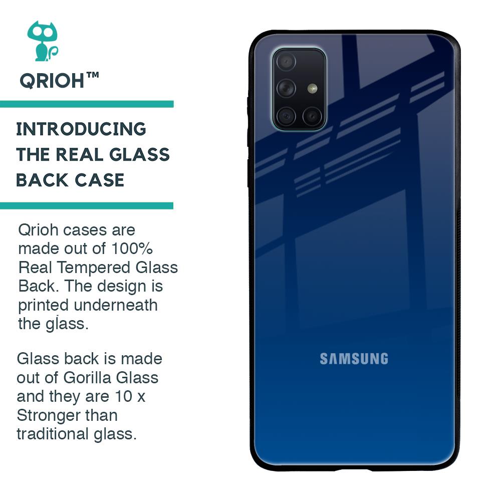 Very Blue Glass Case for Samsung Galaxy A71