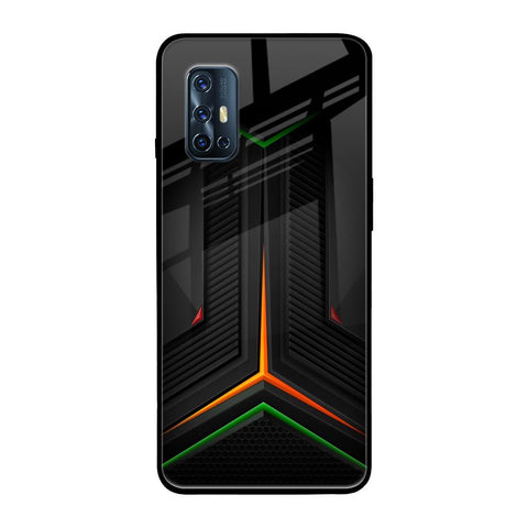 Modern Ultra Chevron Vivo V17 Glass Back Cover Online