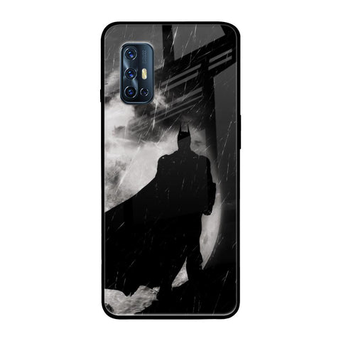 Dark Warrior Hero Vivo V17 Glass Back Cover Online