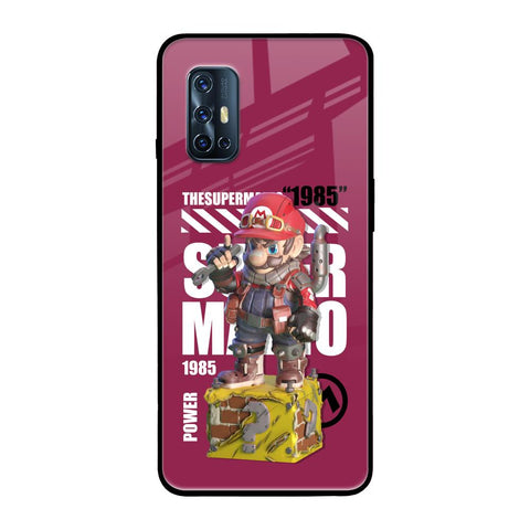 Gangster Hero Vivo V17 Glass Back Cover Online