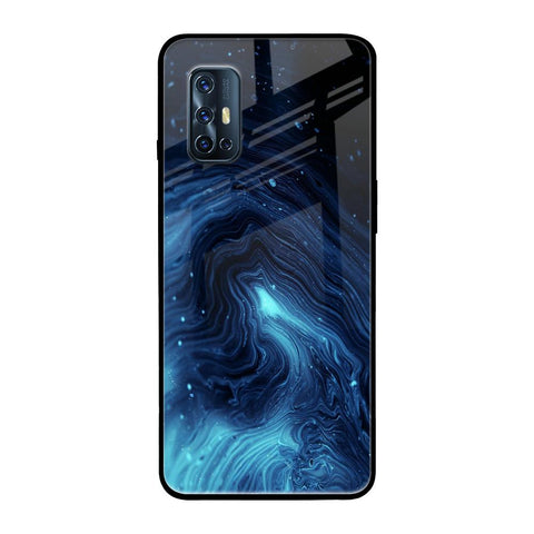 Dazzling Ocean Gradient Vivo V17 Glass Back Cover Online