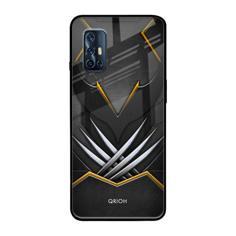 Black Warrior Vivo V17 Glass Back Cover Online