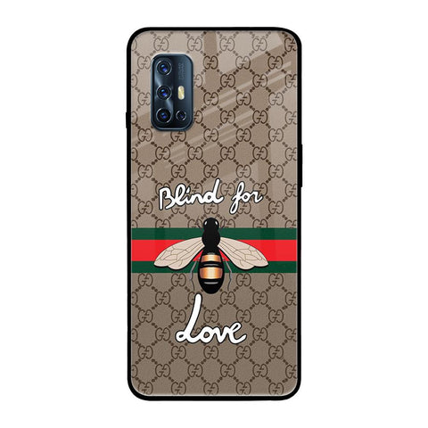 Blind For Love Vivo V17 Glass Back Cover Online