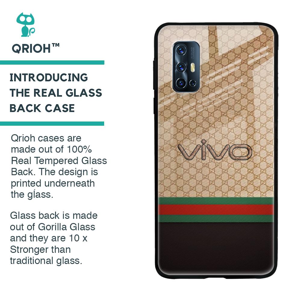 High End Fashion Glass case for Vivo V17