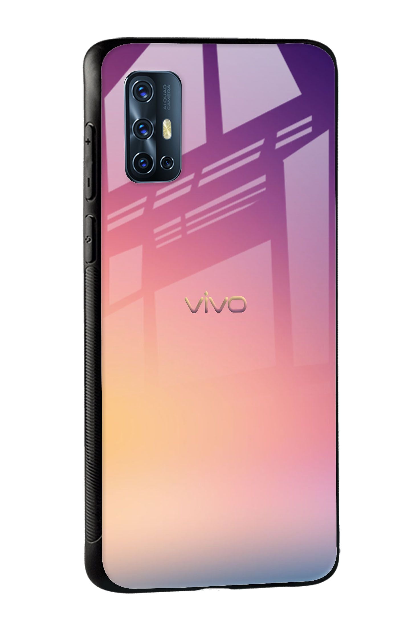 Lavender Purple Glass case for Vivo X50 Pro