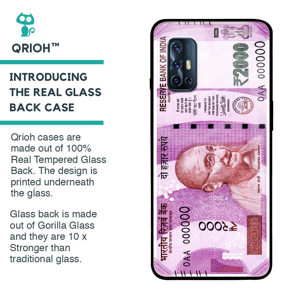 Stock Out Currency Glass Case for Vivo V17
