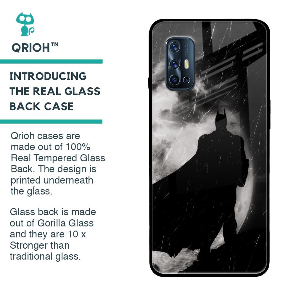 Dark Warrior Hero Glass Case for Vivo V17