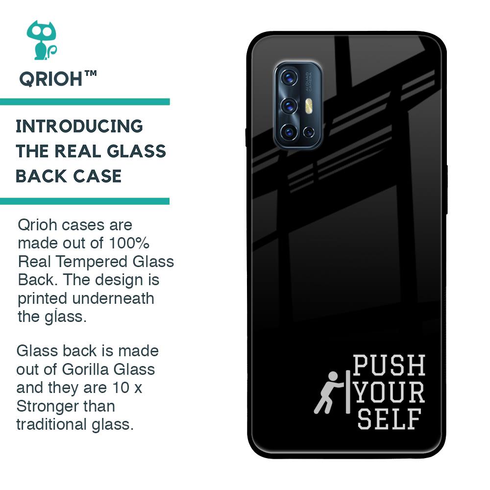Push Your Self Glass Case for Vivo V17