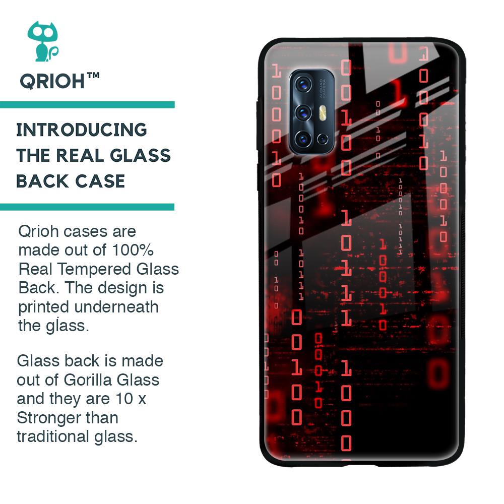 Let's Decode Glass Case For Vivo V17