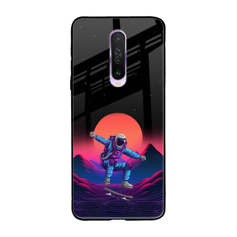 Retro Astronaut Xiaomi Redmi K30 Glass Back Cover Online