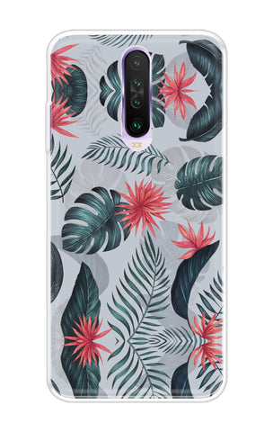 Retro Floral Leaf Xiaomi Redmi K30 Pro Back Cover