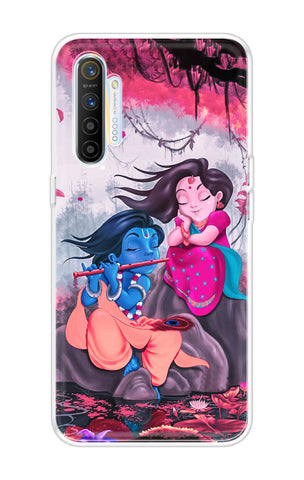 Radha Krishna Art Realme X2 Back Cover