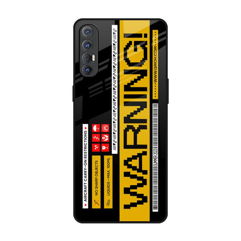Aircraft Warning Oppo Reno 3 Pro Glass Back Cover Online