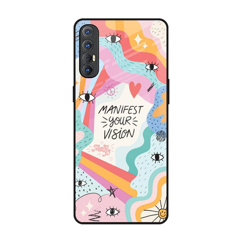 Vision Manifest Oppo Reno 3 Pro Glass Back Cover Online