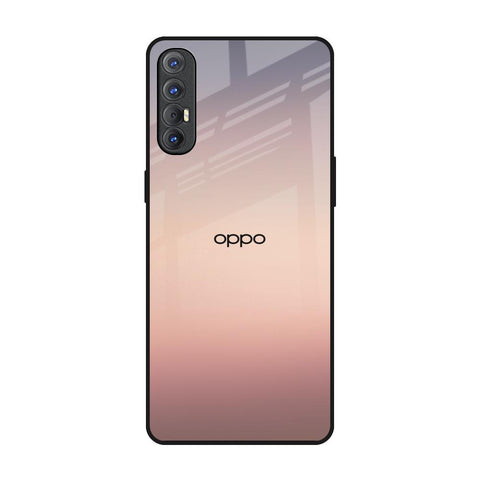 Golden Mauve Oppo Reno 3 Pro Glass Back Cover Online