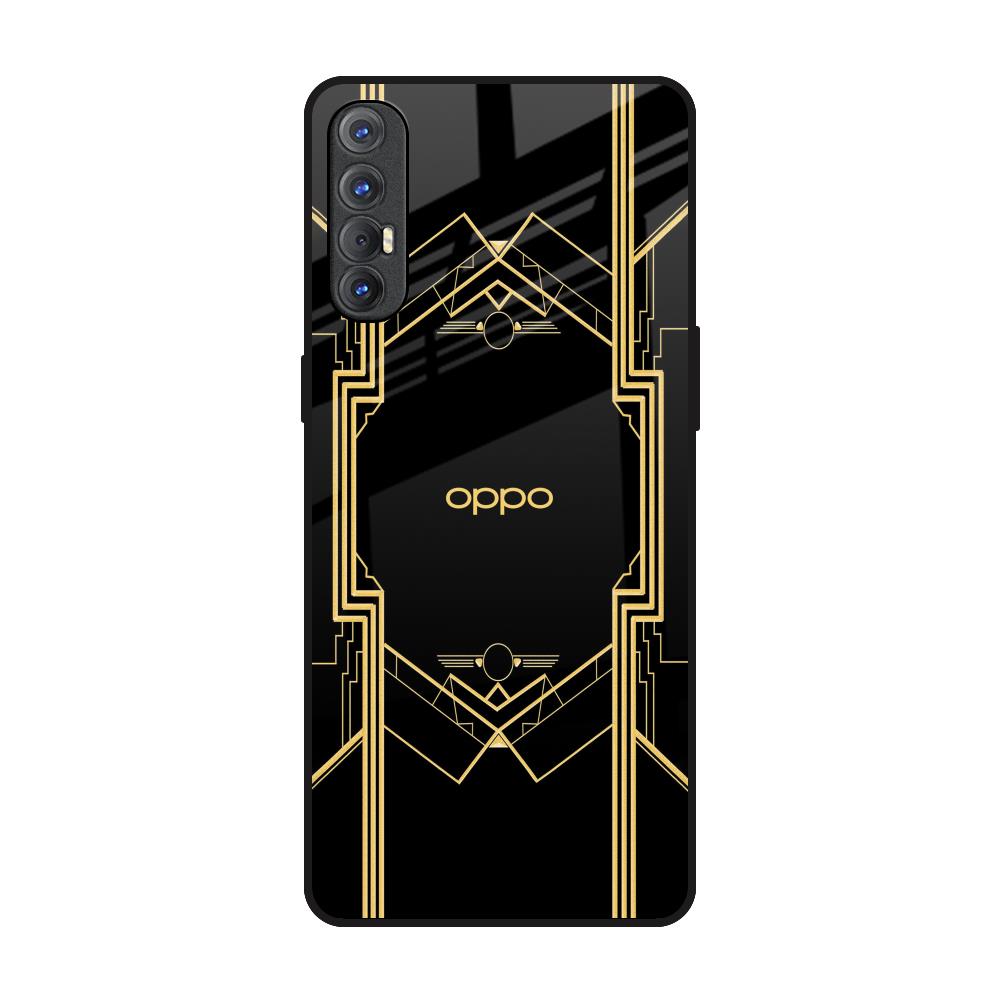 Sacred Logo Oppo Reno 3 Pro Glass Back Cover Online