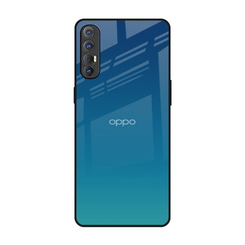 Celestial Blue Oppo Reno 3 Pro Glass Back Cover Online