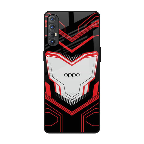 Quantum Suit Oppo Reno 3 Pro Glass Back Cover Online
