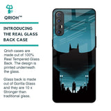 Cyan Bat Glass Case for Oppo Reno 3 Pro