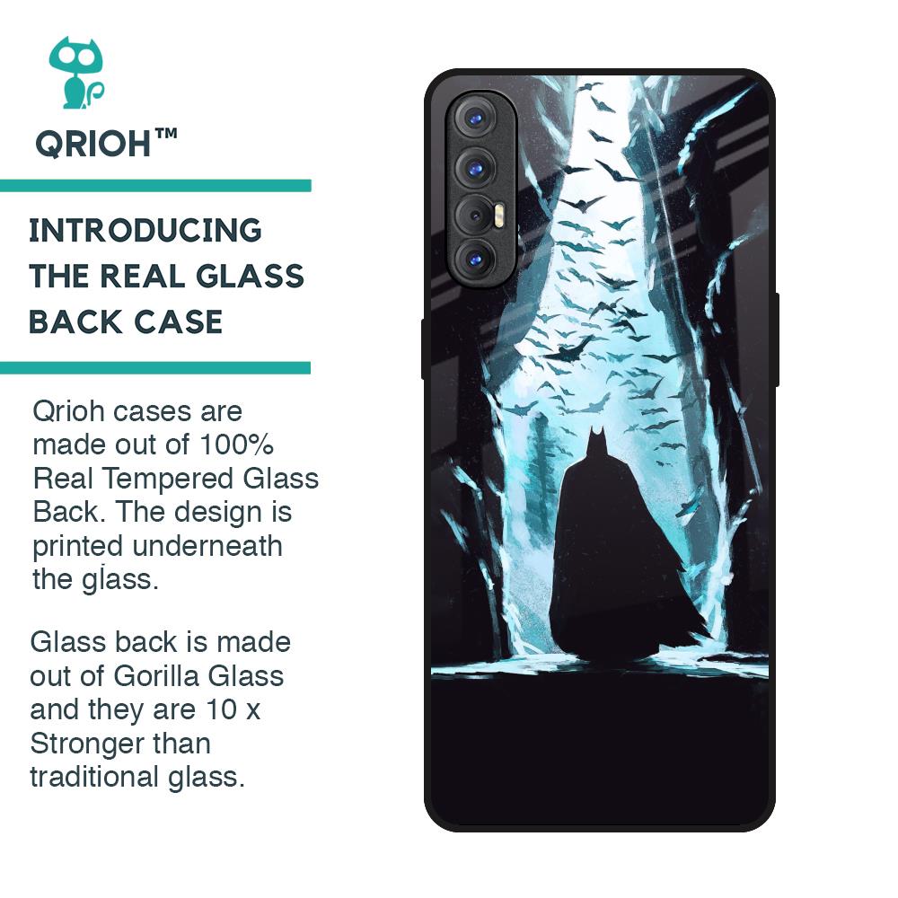 Dark Man In Cave Glass Case for Oppo Reno 3 Pro