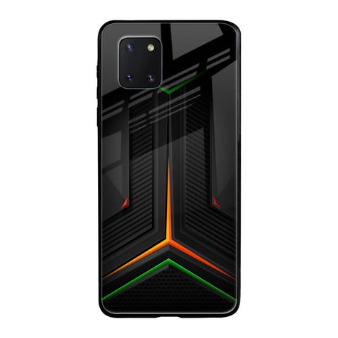 Modern Ultra Chevron Samsung Galaxy Note 10 lite Glass Back Cover Online