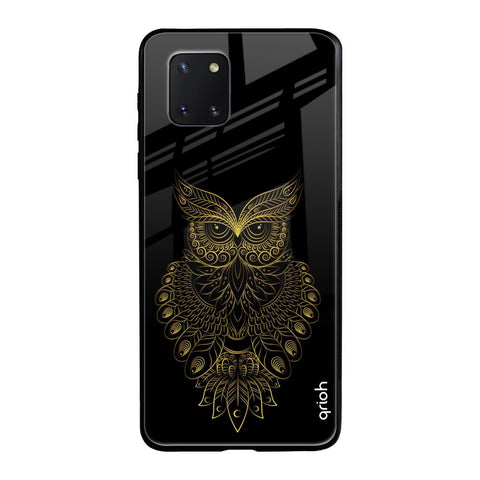 Golden Owl Samsung Galaxy Note 10 lite Glass Back Cover Online