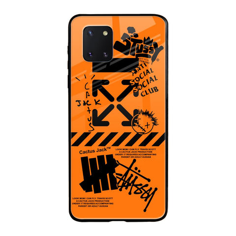 Anti Social Club Samsung Galaxy Note 10 lite Glass Back Cover Online