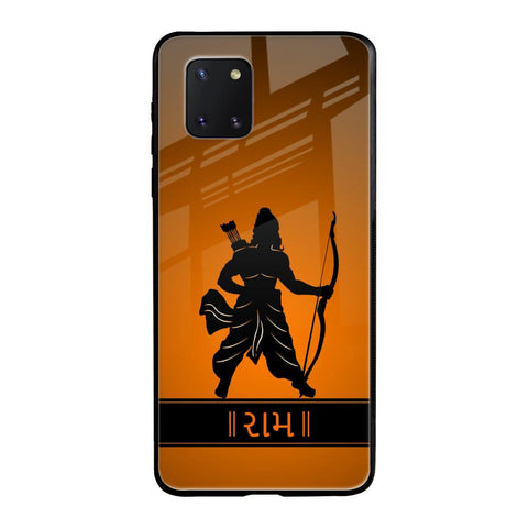 Halo Rama Samsung Galaxy Note 10 lite Glass Back Cover Online