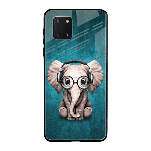 Adorable Baby Elephant Samsung Galaxy Note 10 lite Glass Back Cover Online