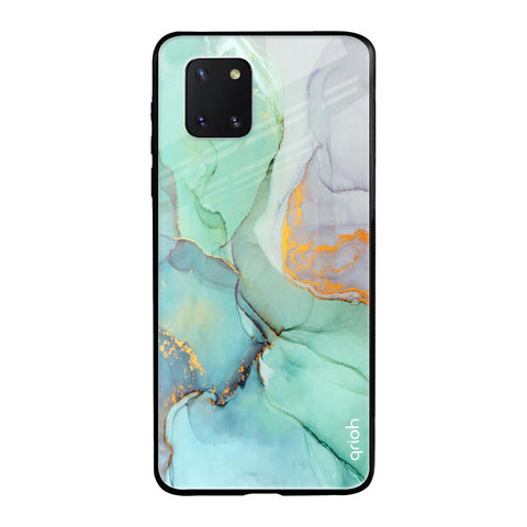 Green Marble Samsung Galaxy Note 10 lite Glass Back Cover Online