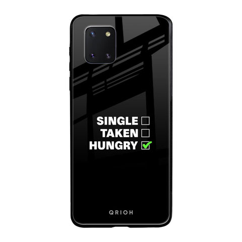 Hungry Samsung Galaxy Note 10 lite Glass Back Cover Online