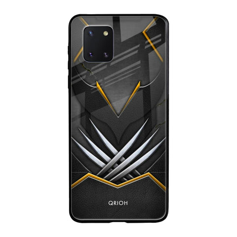 Black Warrior Samsung Galaxy Note 10 lite Glass Back Cover Online