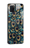 Peacock Feathers Glass case for Samsung Galaxy Note 10 Lite
