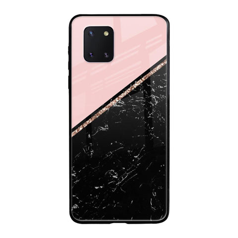 Marble Texture Pink Samsung Galaxy Note 10 lite Glass Cases & Covers Online