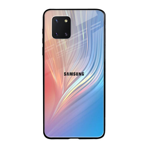 Mystic Aurora Samsung Galaxy Note 10 lite Glass Back Cover Online