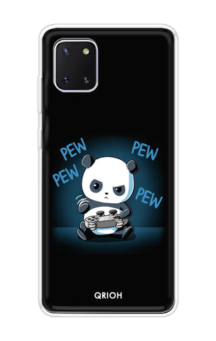 Pew Pew Samsung Galaxy Note 10 lite Back Cover
