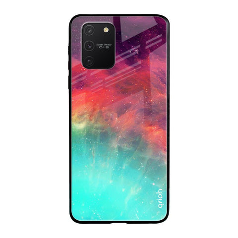 Colorful Aura Samsung Galaxy S10 lite Glass Back Cover Online