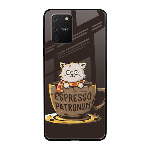 Tea With Kitty Samsung Galaxy S10 lite Glass Back Cover Online